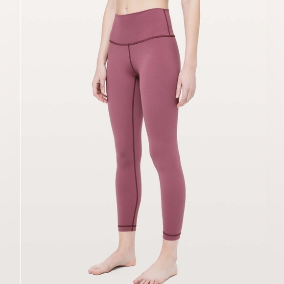 EUC Lululemon Wunder Under High-Rise 7/8 Tight Full-On Luxtreme 25" Misty Merlow - Picture 2 of 11
